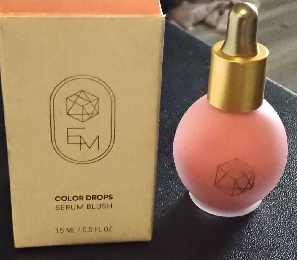 BNIB~EM COSMETICS Color Drops Serum Blush in Rose Milk